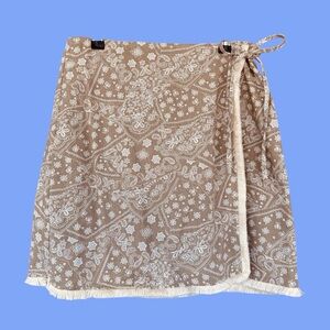 LoveRiche Paisley Wrap Skirt